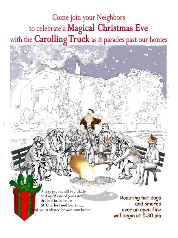 Flyer about the Magical Christmas Truck