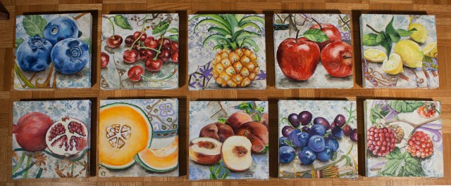 fruit group on floor small