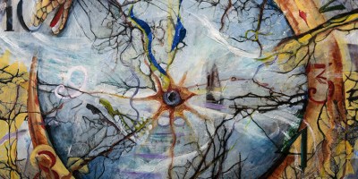 Abstract painting by artist Susan Krieg