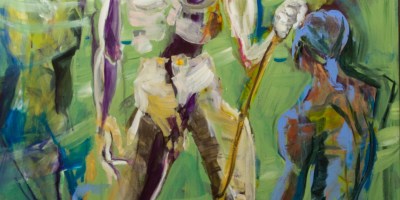 Painting by Susan Krieg titled Listen When History Speaks